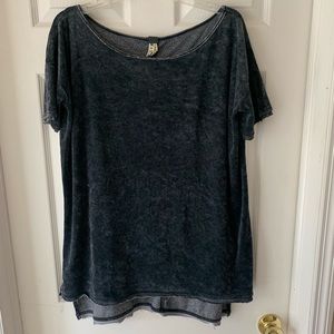 Free People Velvet Tee